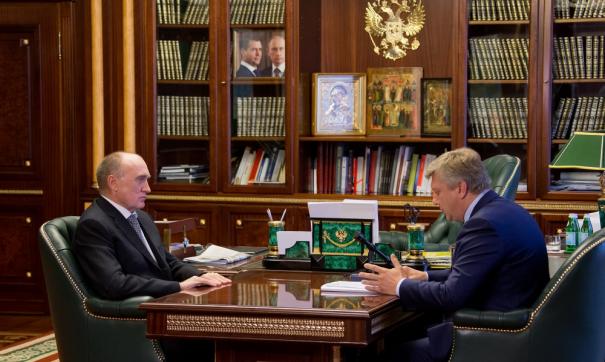 Борис Дубровский провел рабочую встречу с Дмитрием Вяткиным