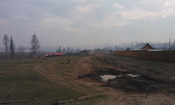Поселок Бурнинская Вихоря в Приангарья