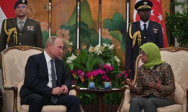 Халима Якоб и Путин