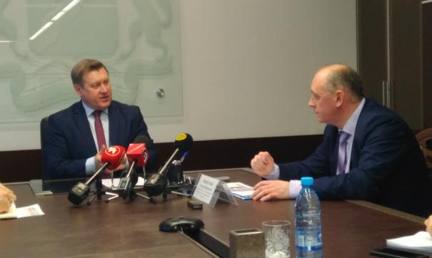 Анатолий Локоть обсудил с Алексеем Кондратьевым темпы расселения из ветхого жилья