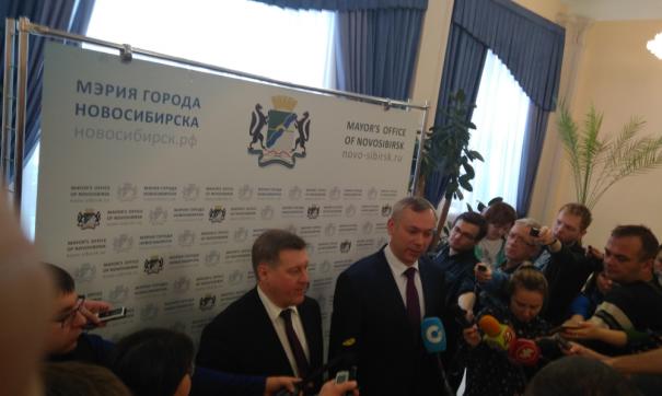 Андрей Травников подтвердил, что поддержит кандидатуру Анатолия Локтя на предстоящих осенью выборах мэра