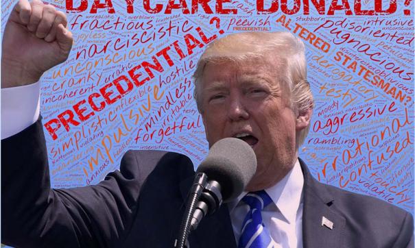 У Белого дома раздают газету с информацией о том, что Трамп уходит в отставку