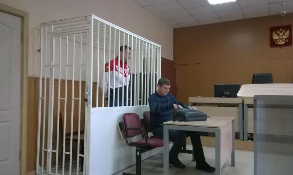 Владимир Рыжук в зале Курганского городского суда
