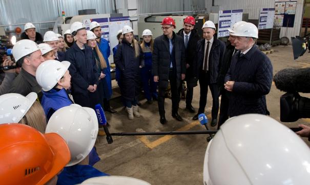 Борис Дубровский посетил предприятие «Анеко»
