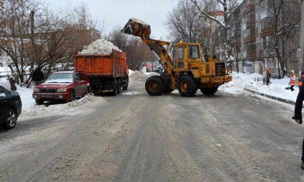 С начала года из города вывезли 304 тысячи кубометров снега