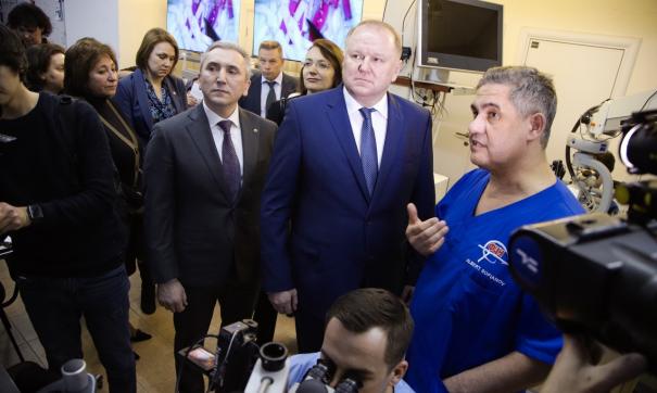 Гостям показали все изюминки медицинского учреждения.