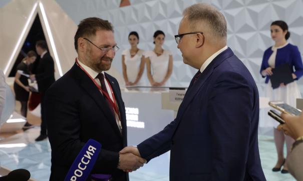 Глава РМК Всеволод Левин и руководитель ФСК Андрей Муров