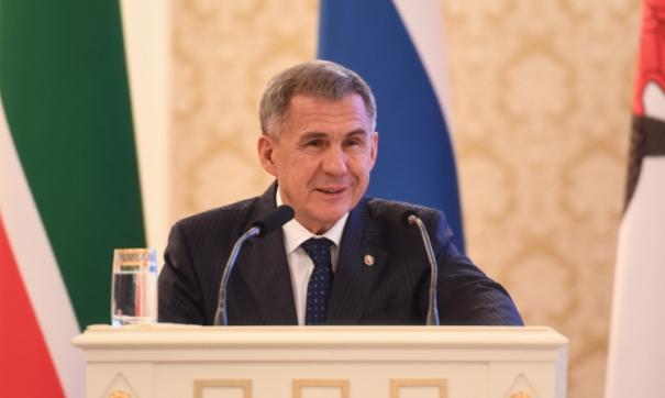 Президент Татарстана выступил на сессии Казгордумы