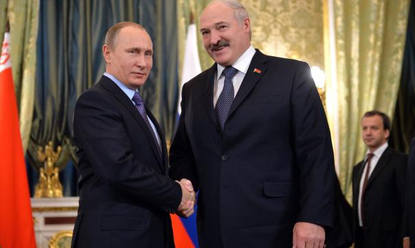 Путин и Лукашенко