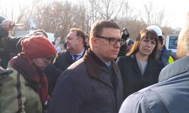 Алексей Текслер прибыл в Коркино