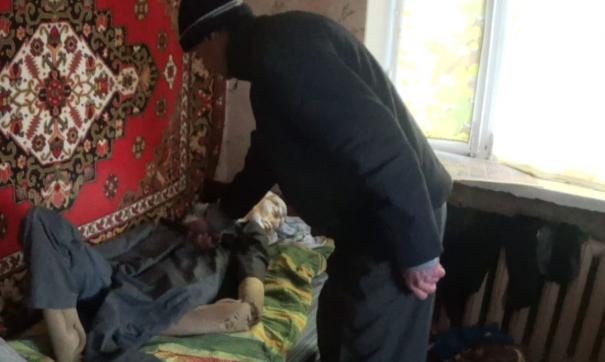 Сын до смерти забил отца шваброй.