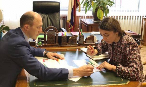 Олег Хорохордин провел первую рабочую встречу с главой Федерального агентства по туризму Зариной Догузовой