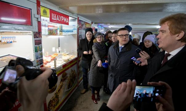 Из подземного перехода убрали быстрое питание