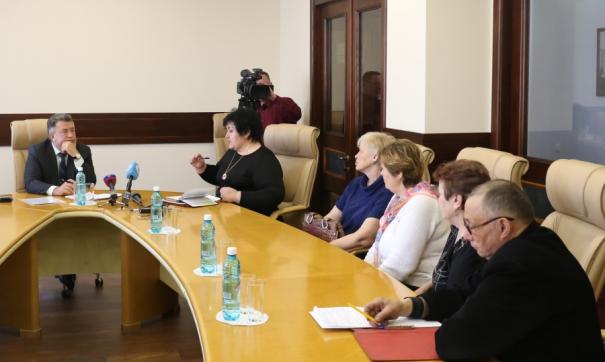 Андрей Шимкив провел встречу с жителями различных районов Новосибирской области