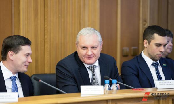 Александр Колесников с коллегами