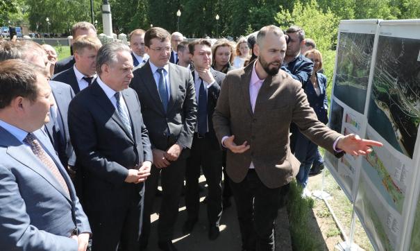 Виталий Мутко посоветовал согласовать концепцию благоустройства парка с нижегородцами