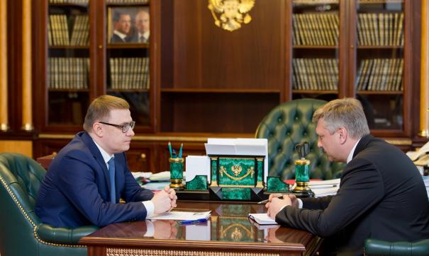 Текслер провел рабочую встречу