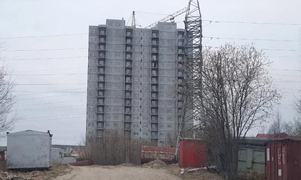 17 этажей возвели за три месяца