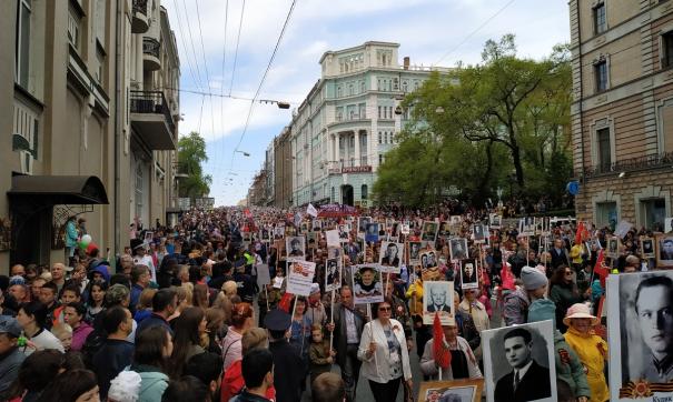 В праздновании 9 мая участвовали 85 тысяч горожан