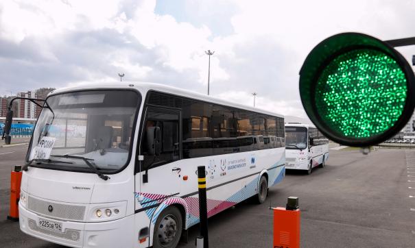 Всего в регионе будут работать 124 новых автобуса, купленных для Универсиады