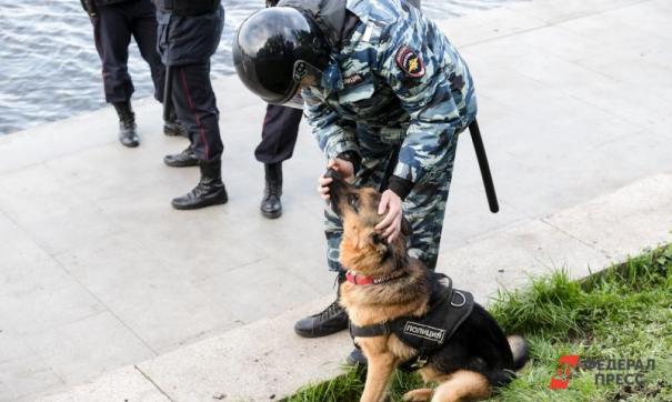 Из-за пустой коробки силовики оцепили банк.