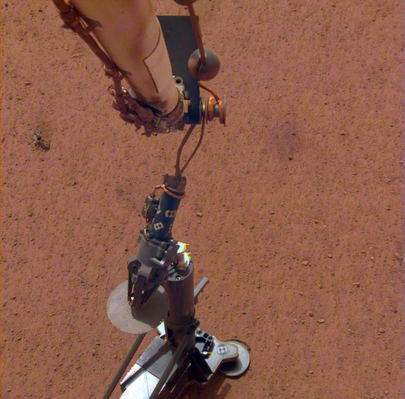 HP3 на поверхности Марса