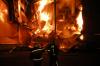 В Саранске произошел пожар на военной базе