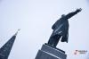 В Хабаровске прошел ночной пикет с требованием снять драпировку с памятника Ленину