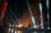 В годовщину Парада Победы столицу Кузбасса ночью осветило множество лучей