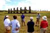 Крупный пожар на острове Пасхи повредил знаменитые статуи моаи