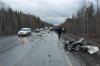Под Нижним Тагилом ДТП с автокраном: один погибший, двое в больнице