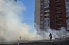 Стройплощадку в Сыктывкаре заволокло черным дымом: «Хорошо горит»