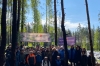 В городском бору Челябинска высадили 3300 сосен в память о ветеранах Великой Отечественной