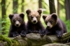 Трех медвежат-сирот из ХМАО приютили в Тверской области: доставили самолетом
