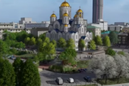 В Екатеринбурге показали, как будет выглядеть храм святой Екатерины на новых площадках