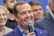 Медведев записал для кузбассовцев персональное поздравление