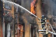 Власти озвучили число жертв пожара в военном институте в Твери