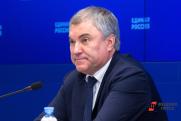 Володин назвал главного оппонента Бусаргина на выборах губернатора Саратовской области