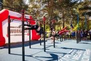 Профессиональные спортсмены протестировали новую воркаут-площадку в Полевском