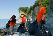Волонтеры «Роснефти» очистили уникальную природную территорию, где снималась  «Бриллиантовая рука»