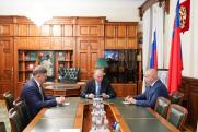 О чем глава совбеза РФ Патрушев говорил с губернатором Цивилевым