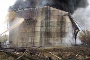 В Нижнем Новгороде загорелся резервуар нефтебазы