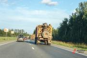 Более 600 большегрузов стоят в очереди на границе в Северной Осетии