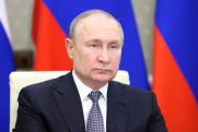 В Тюмени продают картину с Путиным на медведе за 7 млн рублей