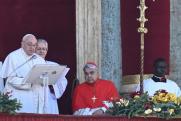 Папа римский в рождественском обращении призвал к миру