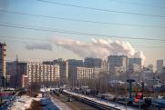 Новосибирск накрыло «черное небо»