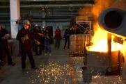 Обуховский завод показал, как отливают современную качественную сталь: видео