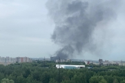Крупный пожар тушат в Нижнем Новгороде: есть пострадавший