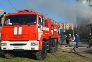 Два ТЦ обгорели в Усолье-Сибирском: причиной может быть шалость с огнем