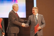 Андрей Шимкив поздравил вновь избранного губернатора Новосибирской области